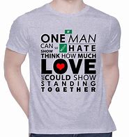 Image result for Love Printed T-Shirt