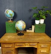Image result for Antique Wooden Desk