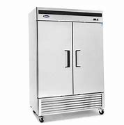 Image result for Commercial 2 Door Refrigerator Freezer Combo