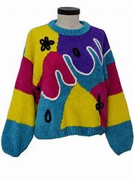 Image result for 80s Fashion Sweaters