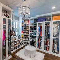 Image result for Images of Walk-In Closets