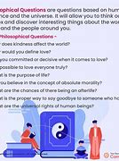 Image result for Philosophical Questions