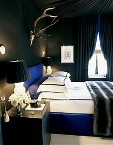Black and blue in the bedroom buckboard hill interiors