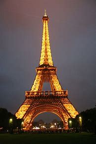 Image result for Gold Eiffel Tower Paris France
