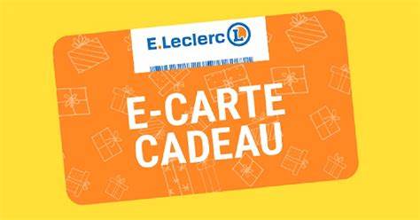 Concours E.Leclerc: Tentez De Remporter Une Carte Cadeau De 100€ • Mes ...
