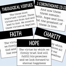 Image result for Theological Virtues Worksheets