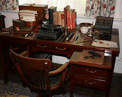 Image result for Vintage Writer's Desk