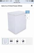Image result for Idylis Chest Freezer Model If50cm23nw