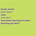 Image result for Funny Knock Knock Jokes for Texting