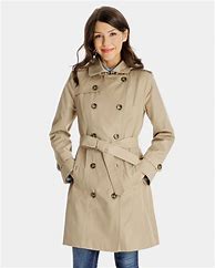 Image result for Ladies Short Trench Coat