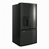 Image result for Bottom Freezer GE Black Stainless Refrigerator