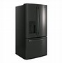 Image result for Black GE Refrigerators One Door Bottom Freezer