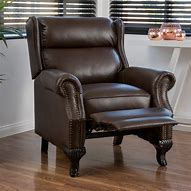 Image result for Leather Recliner Club Chair