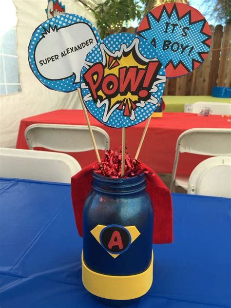 18 Boys’ Baby Shower Centerpieces You’ll Like   Shelterness