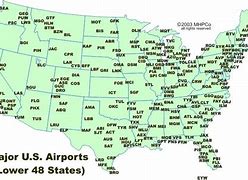 Image result for East Coast Airports Map
