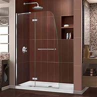 Image result for Dreamline DL-6527 Aqua Fold Bi-Fold Shower Enclosure With White 32" X 32" Acrylic Base And Backwall Kit Chrome With White Base Showers Shower Doors