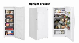 Image result for Black Upright Freezer Only
