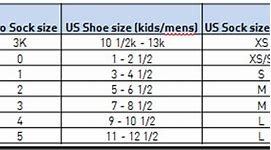 Image result for Adidas Sock Sizing
