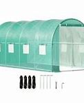 Image result for Greenhouse 20 X 10 X 6.5' Walk-In Plant Gardening Steel Portable Outdoor