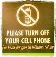 Image result for Turn Off Your Cell Phone