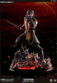 Image result for Mortal Kombat X Scorpion Statue