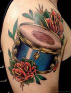 Image result for Drum and Guitar Tattoos Designs