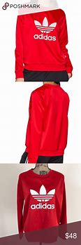 Image result for Adidas Originals Trefoil AOP Crew Sweaters Black