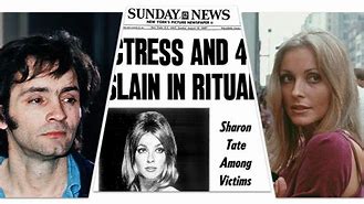 Image result for Relationship Between Charles Manson and Sharon Tate