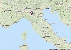 Image result for Province of Parma Italy Map