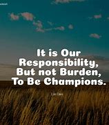 Image result for Quotations About Responsibility