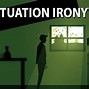 Image result for Caution Irony
