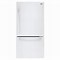 Image result for White Refrigerator Bottom Freezer Samsung