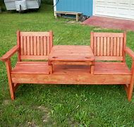 Image result for Wooden Park Benches
