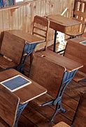 Image result for Child's Wooden School Desk