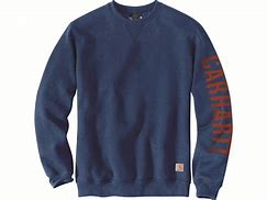 Image result for Carhartt Cotton/Polyester Loose Fit Midweight Sweatshirt | Dark Brown