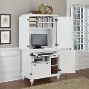 Image result for Compact Computer Armoire Desk