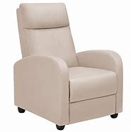 Image result for Homall Recliner Chair Padded Seat Pu Leather For Living Room Single Sofa Recliner Modern Recliner Seat Club Chair Home Theater Seating (Black)
