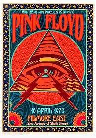 Image result for Pink Floyd Psychedelic Poster