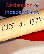 Image result for Original Declaration of Independence 1776