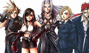 Image result for FF7 OVA Art Style