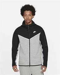 Image result for Nike Tech Fleece Hoodie Black White