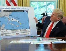 Image result for Trump's Hurricane Forecast