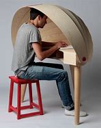 Image result for Contemporary Desk Woodworking