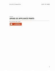 Image result for GE Appliance Parts