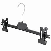 Image result for Plastic Double Clip Hanger