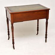 Image result for antique walnut writing desk
