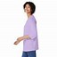 Image result for Plus Size Women's Perfect Three-Quarter Sleeve V-Neck Tunic By Woman Within In Pink (Size M)
