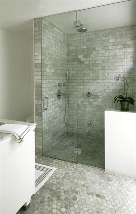 40 gray hexagon bathroom tile ideas and pictures 2020