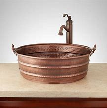 Image result for Copper Sinks Product
