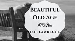 Image result for Beautiful Old Age Poem